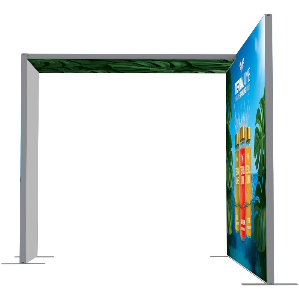 Showbird 65 10 x 10 Configuration A — Single Sided Graphic Package